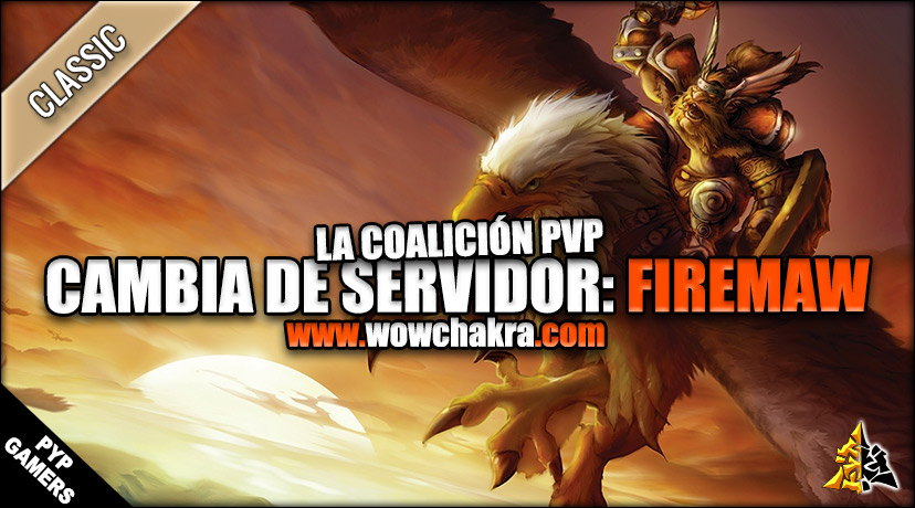 Cambio de servidor de la coalición pvp firemaw