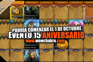 Fecha del 15 Aniversario de WoW