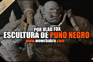 Escultura Puño Negro