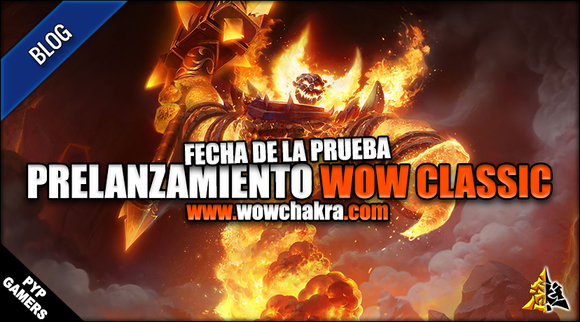Prelanzamiento Wow Classic