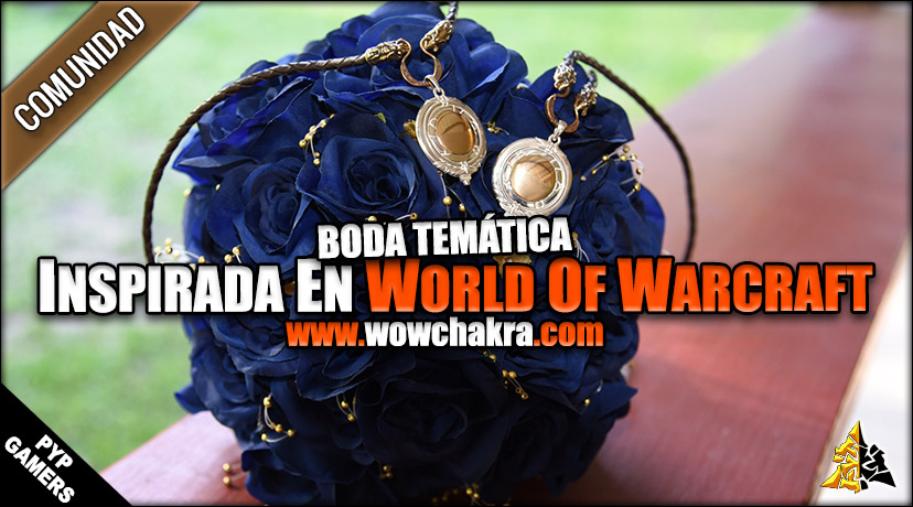 Boda inspirada en World of Warcraft