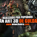 Fan Art 3D Guldan