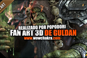Fan Art 3D Guldan