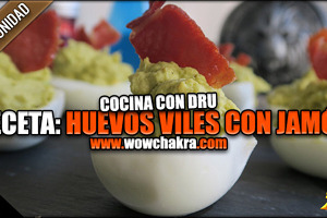 Receta Huevos Viles con Jamón