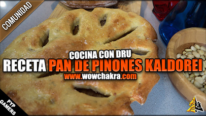 Receta Pan de Piñones