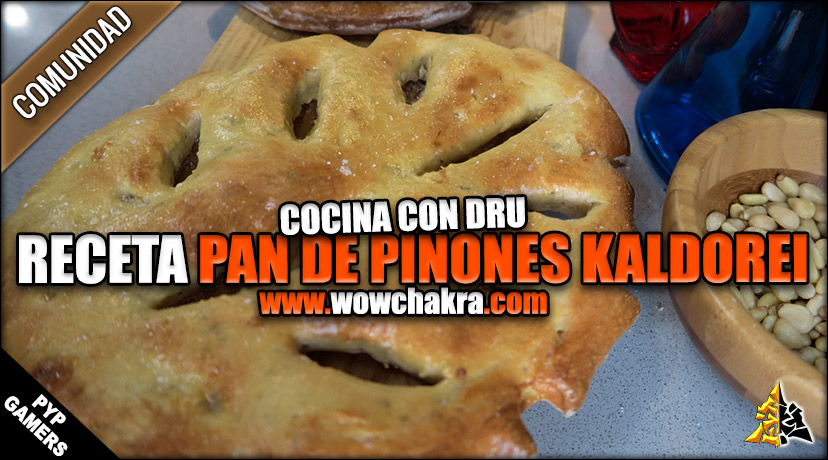 Receta Pan de Piñones