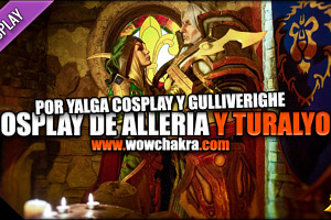 Cosplays Alleria y Turalyon