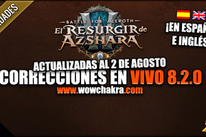 Correcciones en vivo de World of Warcraft