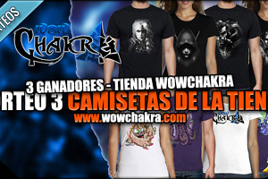 Sorteo 3x Camisetas de la Tienda de WowChakra