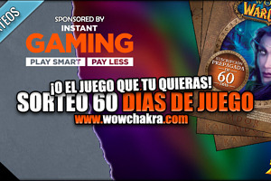 Sorteo 60 días de World of Warcraft Instant Gaming