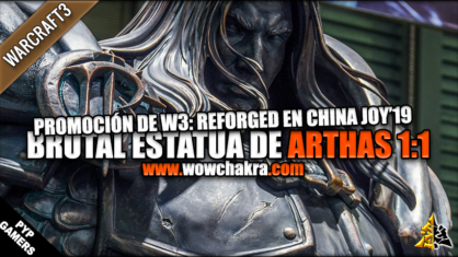 Arthas Warcraft 3 Reforged China Joy 2019