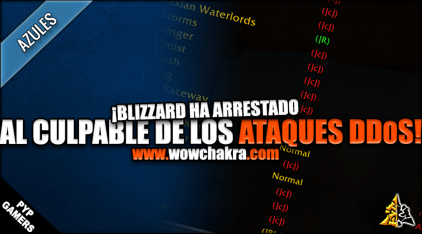 ¡Blizzard ha arrestado al culpable de los ataques DDoS!