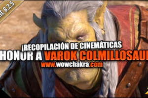 Cinemática honorífica de Varok Colmillosauro
