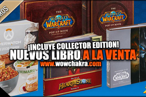 Blizzard pone a la venta nuevos Libros de World of Warcraft | ¡Incluye una ed. coleccionista del Pop-up Book!