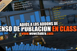 Adiós a los addons de censos de población en WoW Classic | Una corrección por parte de Blizzard los impide funcionar