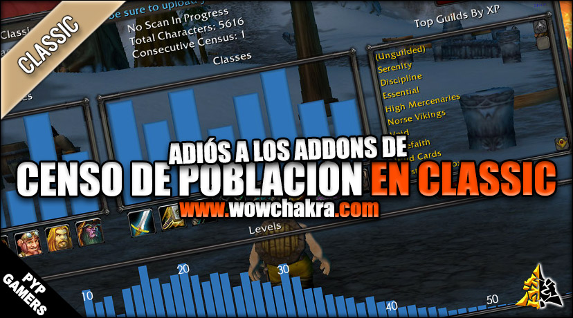 Adiós a los addons de censos de población en WoW Classic | Una corrección por parte de Blizzard los impide funcionar