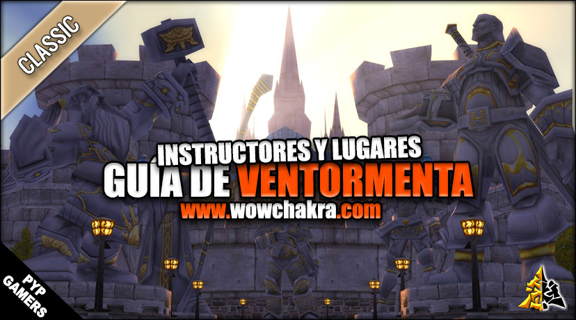 Guía de Ventormenta - Instructores y lugares de Interés | Blog oficial
