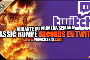 World of Warcraft Classic rompe récords de espectadores en Twitch durante su primera semana