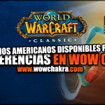 Estas son las transferencias de personajes gratuitas en WoW Classic habilitadas para los Reinos Americanos
