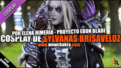 Cosplay Sylvanas Por Elena Himeria Ebon Blade