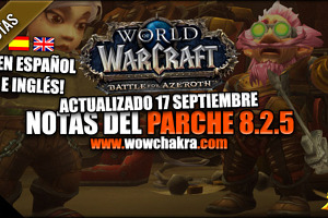 Notas del Parche de Battle for Azeroth 8.2.5