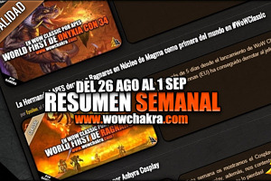 Resumen semanal wowchakra