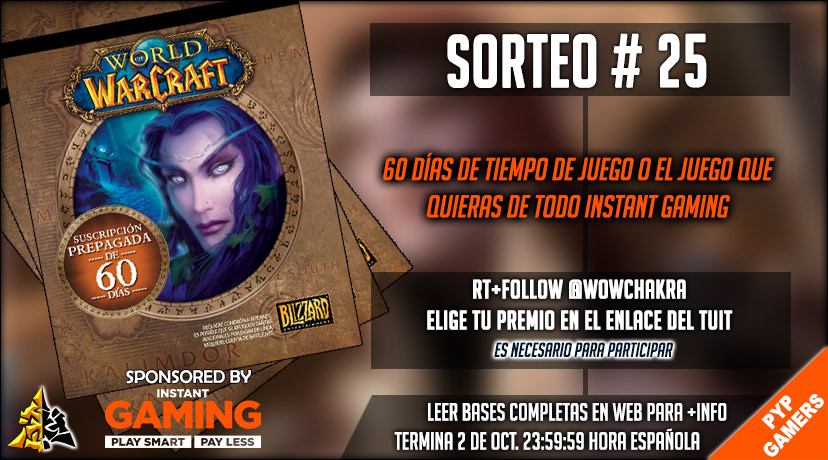 Sorteo 25 Instant Gaming