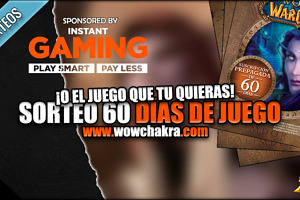 Sorteo 60 días de World of Warcraft Instant Gaming