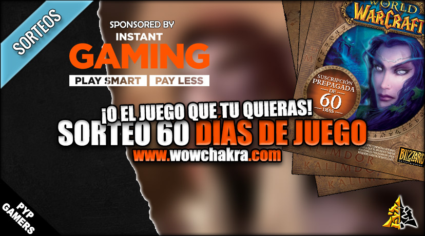 Sorteo 60 días de World of Warcraft Instant Gaming