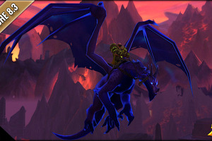 Montura Dragón del Vacío | Parche 8.3 Visiones de N'Zoth