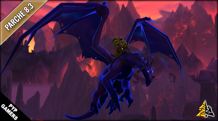 Montura Dragón del Vacío | Parche 8.3 Visiones de N'Zoth
