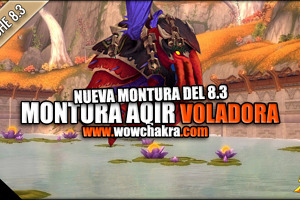 Nueva montura aqir, una versión más oscura de la abeja