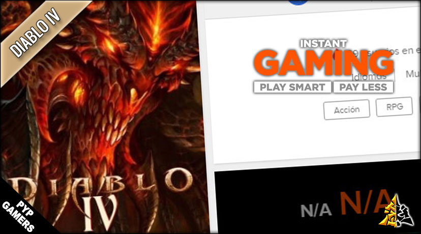 Instant Gaming acaba de abrir reservas de Diablo IV (sin fecha, ni precio)