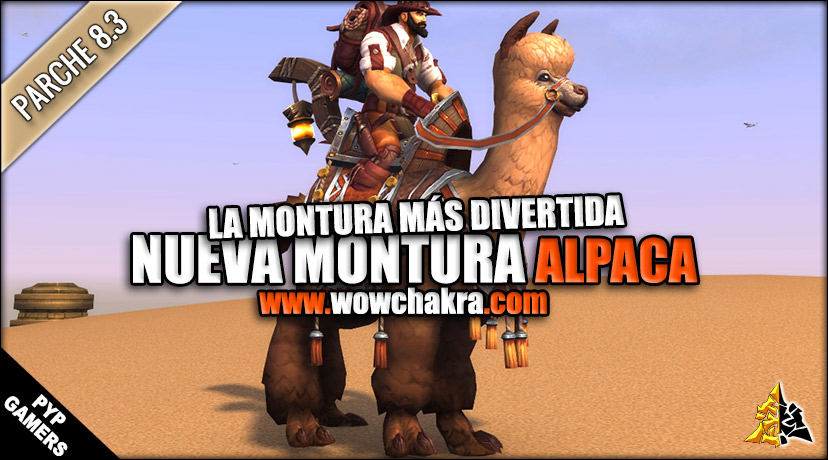 Montura Alpaca - La montura más divertida que hemos visto | Novedades Datamining RPP build 32151