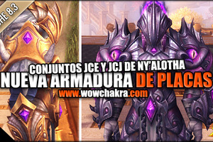 Conjunto de Armadura de Placas de Ny'alotha PvP y PvE | Parche 8.3 Visiones de N'Zothvvvvvvv