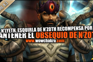 N'lyeth, Esquirla de N'Zoth | Recompensa para los jugadores que mantuvieron el "Obsequio de N'Zoth" en el Parche 8.3