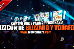 Sorteo de un viaje para 2 personas a la BlizzCon 2019 (Incluye viaje + entradas) | Vodafone y Blizzard