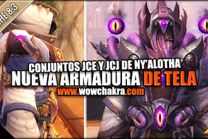 Conjunto de Armadura de Cuero de Ny'alotha PvP y PvE | Parche 8.3 Visiones de N'Zoth