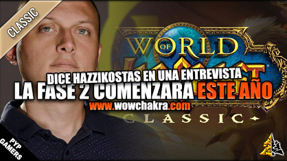 La Fase 2 de WoW Classic saldrá a finales de año | Entrevista a Ion Hazzikostas