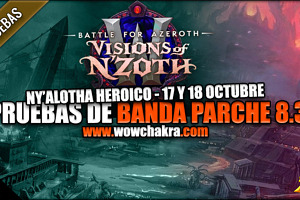 Pruebas de Banda de Battle for Azeroth