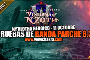 Pruebas de Banda de Battle for Azeroth