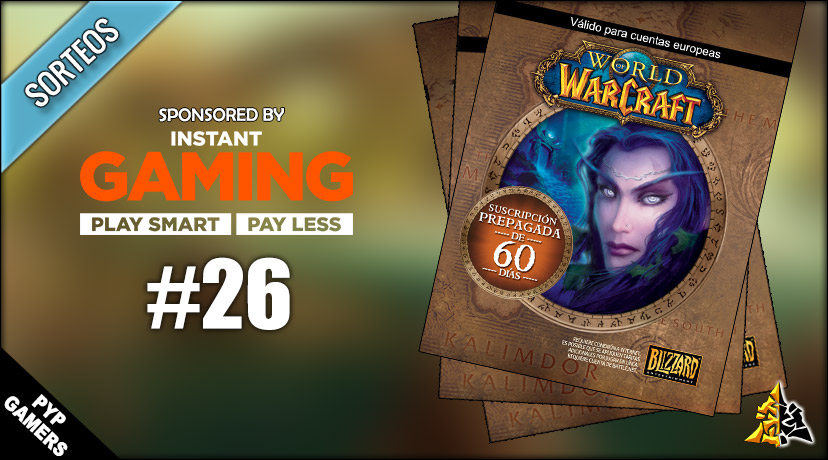 Sorteo 60 días de World of Warcraft Instant Gaming