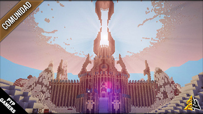 Recreación Shadowlands en Minecraft