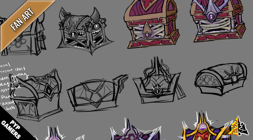 Cofres Estilo World of Warcraft