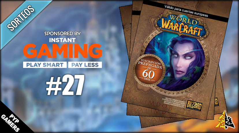 Sorteo 60 días de World of Warcraft Instant Gaming