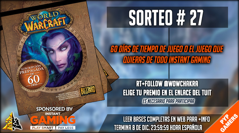 Sorteo 27 Instant Gaming
