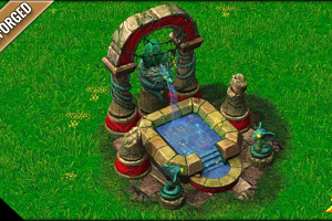 Warcraft III Reforged - Modelos de las estructuras en HD de los Humanos