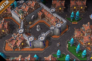 Ciudad de Gilneas recreada en Warcraft III Reforged
