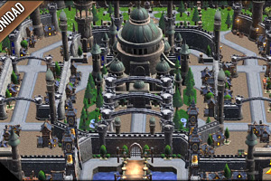 Ciudad de Lordaeron recreada en Warcraft III Reforged