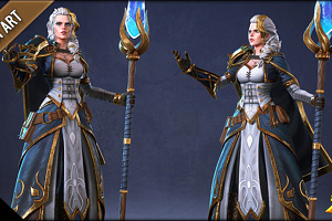 Fan Art Jaina Valiente en 3D